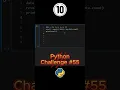 Can You Solve This Python Frequency Puzzle