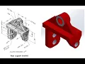 Rear Support Bracket in SolidWorks SolidWorks Tutorial Part Design Part No