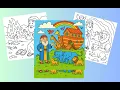 New Bible Characters Coloring Book with Stories Great Christian Gift for Kids