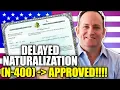 N-400 Naturalization Application STUCK Do this