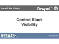 Drupal 8 Site Building 4 3 Control Block Visibility