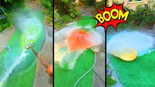 Inflating Toys with WATER until they EXPLODE!💥