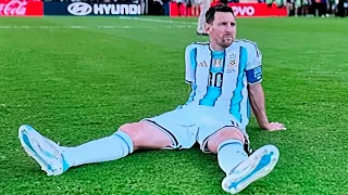 ليونيل ميسي يبكي بعد الخسارة   نهائي كأس العالم ضد إسبانيا  حسرة   للأرجنتين   إسبانيا ضد الأرجنتين دندنها