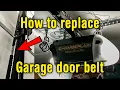 How To Replace Garage Door Belt l Chamberlain Belt Drive Garage Door Opener l 41A5250
