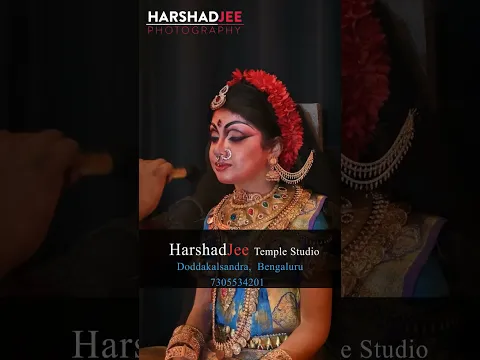 Lakshmi Alangaram Devotional photoshoot Harshadjee Studio