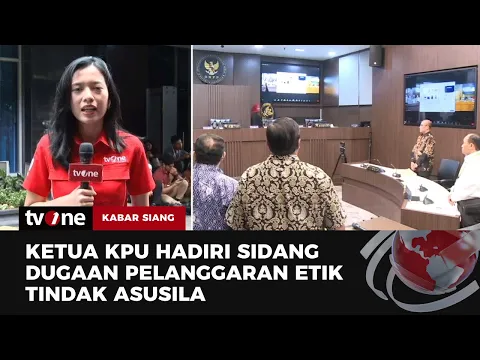 Ketua KPU Hadiri Sidang Etik Dugaan Tindak Asusila di DKPP