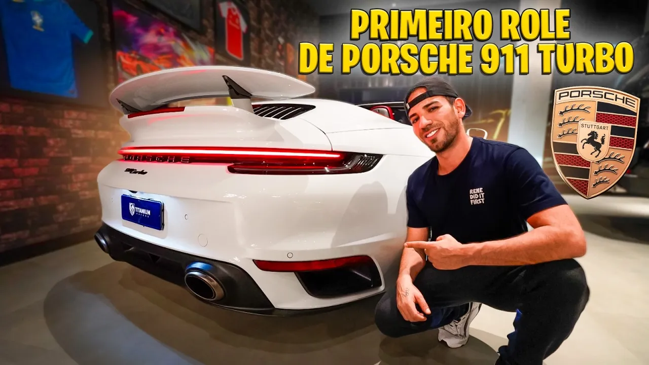 PRIMEIRO ROLE DE PORSCHE 911 TURBO