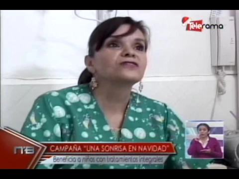 Campaña Una sonrisa en Navidad beneficia a niños con tratamientos integrales