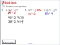 Lesson 3-2 estimate products and quotients