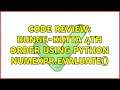 Code Review Runge-Kutta 4th order using Python numexpr evaluate 2 Solutions