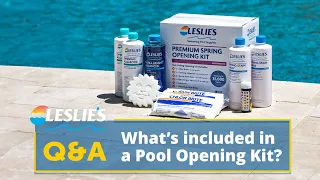 Q A What s Included in a Pool Opening Kit Leslie s