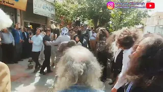 مراسم عرفانی و معنوی ذکر سماع و قیام دراویش و مریدان حاج شیخ عبدالله عباسی کومائین قادریه A100 