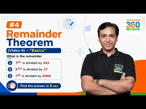 Remainder Theorem Part 4