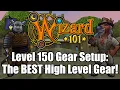The ULTIMATE Level 150 Gear Setup Guide For EVERY School in Wizard101