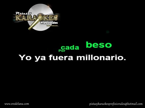 Download MP3 Los Tigres del norte A PESO EL BESO karaoke