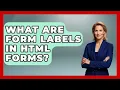 What Are Form Labels in HTML Forms Simple HTML Studio News