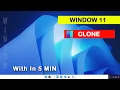 Windows 11 Using HTML CSS JavaScript Windows 11 Clone design with JavaScript