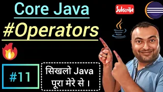 Operators in Java Arithmetic Operator Relational Operators Core Java Java - 11