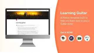 Introducing Learning Guitar Template