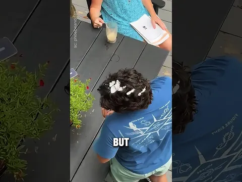 He Really Thought It Was Bird Poop