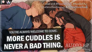 Cuddle Party Part 2 Ft NyxMoonReads ApolloDoesVA Hunnyydeww taliawolfaudios MMFFF4A