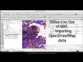 OSGeoLive Use of QGIS - Importing OpenStreetMap data