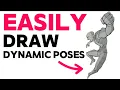 How to Draw DYNAMIC Poses Beginner Friendly