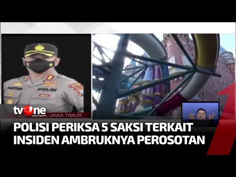 Polisi Lakukan Penyelidikan Lebih Lanjut Terkait Insiden Perosotan Ambruk