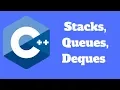 C Data Structures Stacks Queues Deques