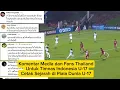 Lagu Komentar Media dan Fans Thailand Untuk Timnas Indonesia U-17 Cetak Sejarah di Piala Dunia U-17 