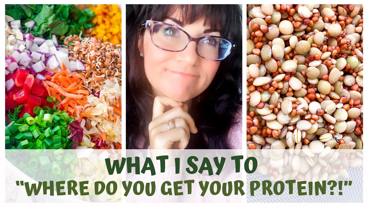 WHAT I SAY TO "WHERE DO YOU GET YOUR PROTEIN?" RAW FOOD VEGAN