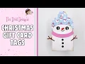 Christmad Gift Card Tags Pixi Dust Designs