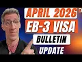 EB-3 Processing Times - April 2026 Visa Bulletin EB3 Work