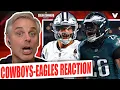 Download Lagu Cowboys-Eagles Reaction: Dallas impressive, Dak Prescott \u0026 Jalen Carter Spitgate | Colin Cowherd NFL