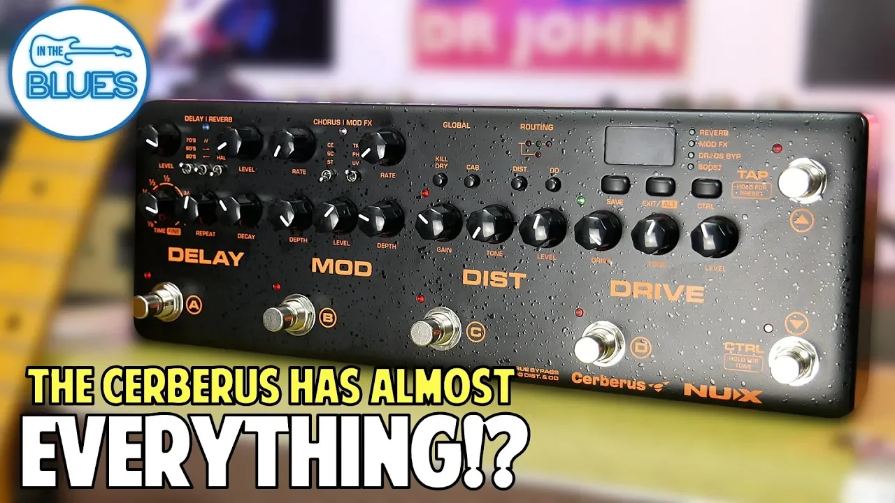 NUX Cerberus Multi-Effects Pedal it has EVERYTHING! (Pros & Cons)