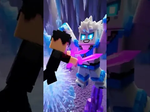 Minecraft Animation : SHADOW MONARCH vs FROST LORD! π±πβοΈ
