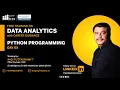 DATA ANALYTICS WITH CAREER GUIDANCE - PYTHON PROGRAMMING