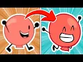 Inanimate Insanity S1 Ep01 Balloon voice comparison 2011 2025 Remaster