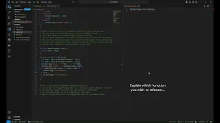 Refactoring a Code with Copilot