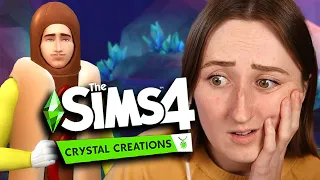 i tried getting rich from just crystals in the sims