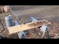 Burning plywood for floors