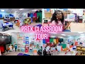 CENTER ROTATIONS TASK BOXES CLASS ORGANIZATION MORE PreK Teacher Classroom Tour