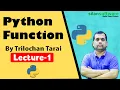 Python Function Tutorial Python for beginners Silan Software pythontpoint org