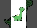 Dinosaur - Drawing and Coloring for Kids