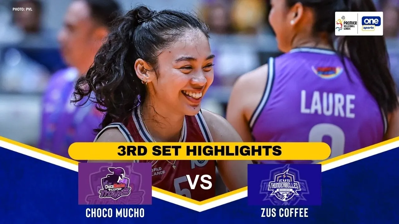 CHOCO MUCHO vs ZUS COFFEE | SET 3 HIGHLIGHTS | 2026-27 PVL ALL-FLIPINO CONFERENCE | OCT 15, 2026