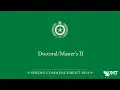Doctoral Masters II UNT Commencement Spring 2024