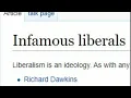 Infamous Liberals Conservapedia