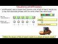 The Java Sequential SearchStreamGang Example Visualizing the WordSearcher printPhrases Method