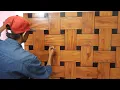 Lagu New 3d wooden wall design/ wooden graining wall painting Art/wooden graining home design/3d art