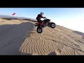 Quad Biking in the Pismo Beach Sand Dunes Fun and blown engines